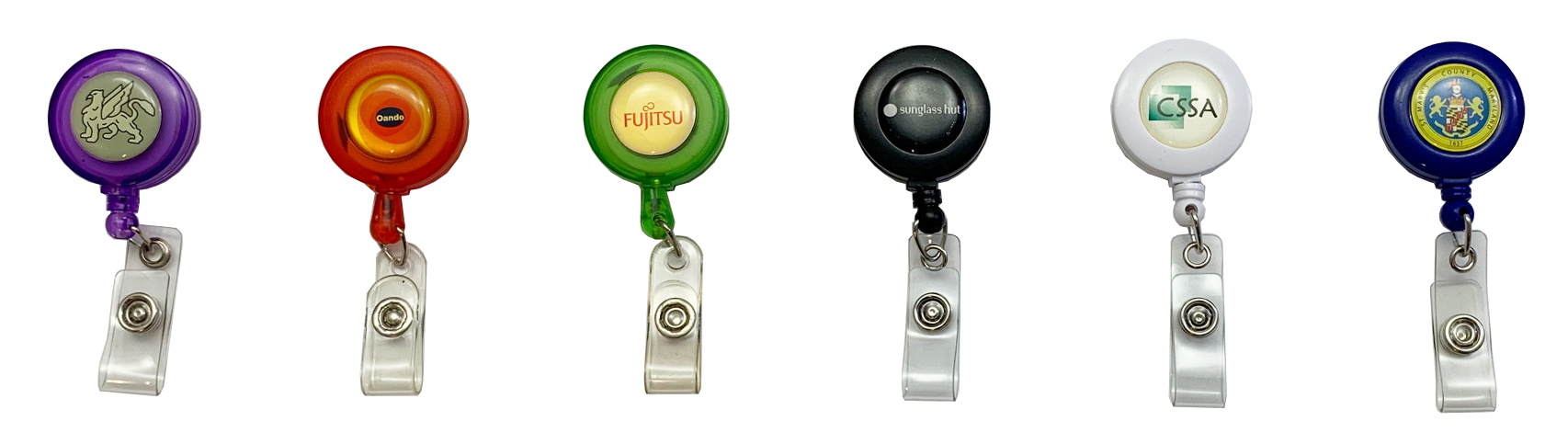 Custom Badge Reels - Add Your Logo - Quality Custom Lanyards